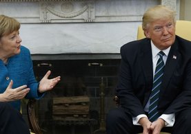 Donald Trump, Merkel'in elini neden sıkmadığını açıkladı