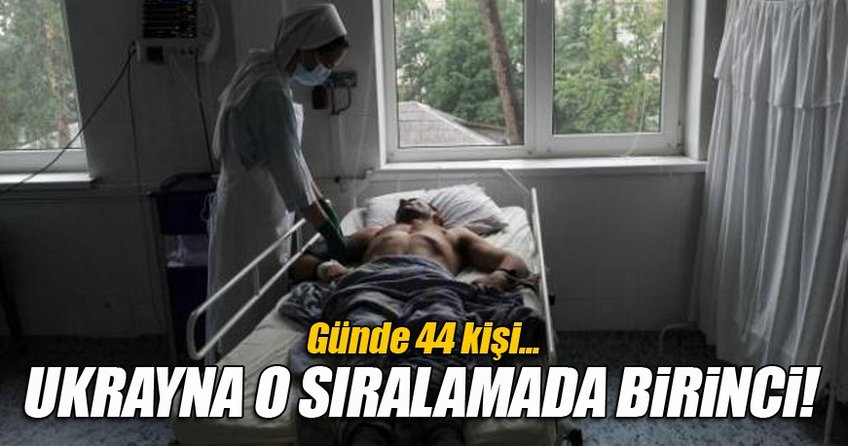 Ukrayna'da her gün 44 kişi AIDS'e yakalanıyor