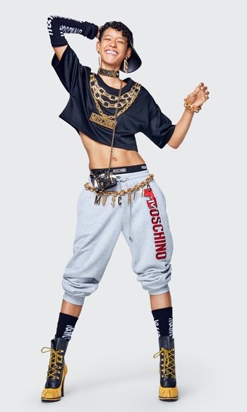 Moschino Tv H M Look Book Harpersbazaar