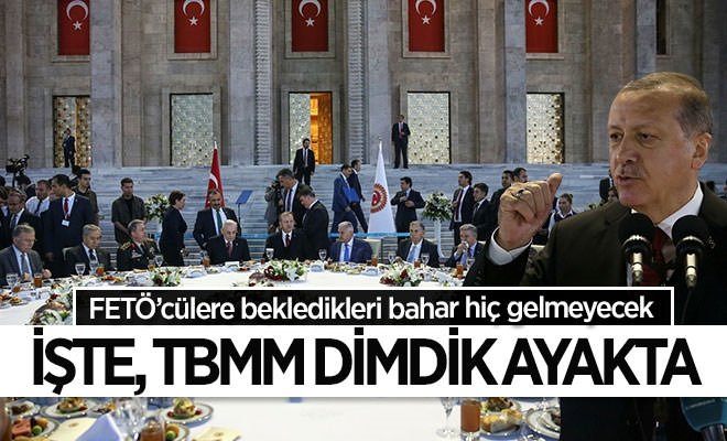 Erdoğan TBMM’deki iftar programına katıldı
