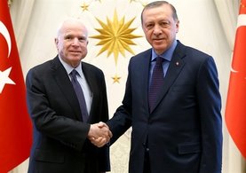 Cumhurbaşkanı Erdoğan ile McCain’in gündemi PYD ve Rakka