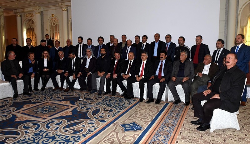 Tribal gathering in the eastern Van province, Turkey on Dec. 21, 2016. (IHA Photo)