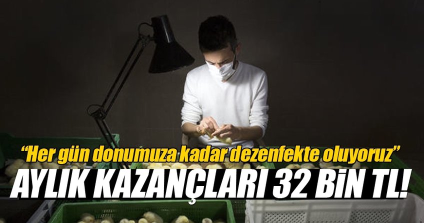 Aylık kazançları 32 bin TL!