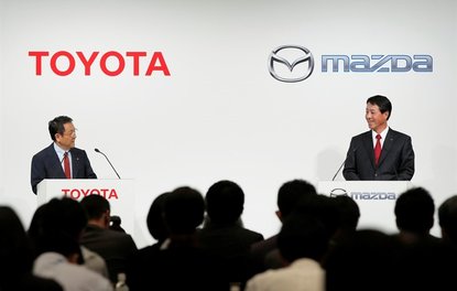 Toyota, ABDde Mazda ile ortak 1.6 milyar dolarlık yatırım yaparak fabrika kuracak