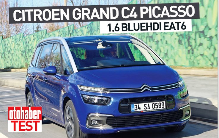 TEST · CİTROEN GRAND C4 PİCASSO 1.6 BLUEHDİ EAT6