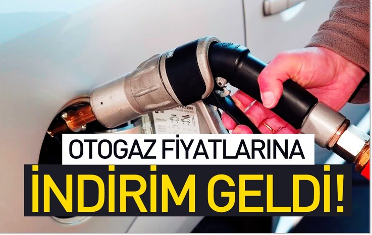 OTOGAZ FİYATLARINA İNDİRİM GELDİ!