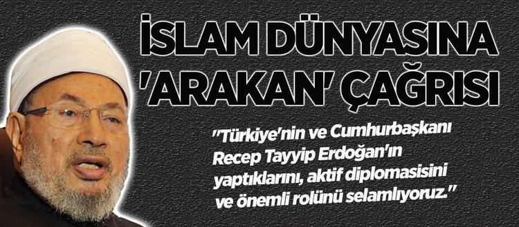 Karadaviden İslam dünyasına Arakan çağrısı