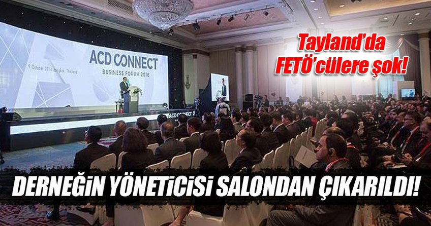 FETÖ bağlantılı derneğin yöneticisi salondan çıkarıldı