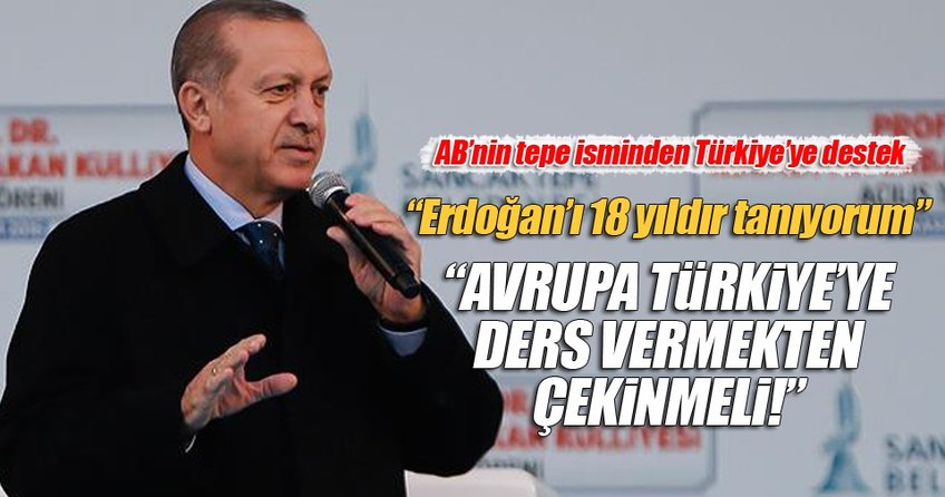 AB Komisyon Başkanı Juncker: Avrupa Türkiye'ye ders vermekten çekinmeli