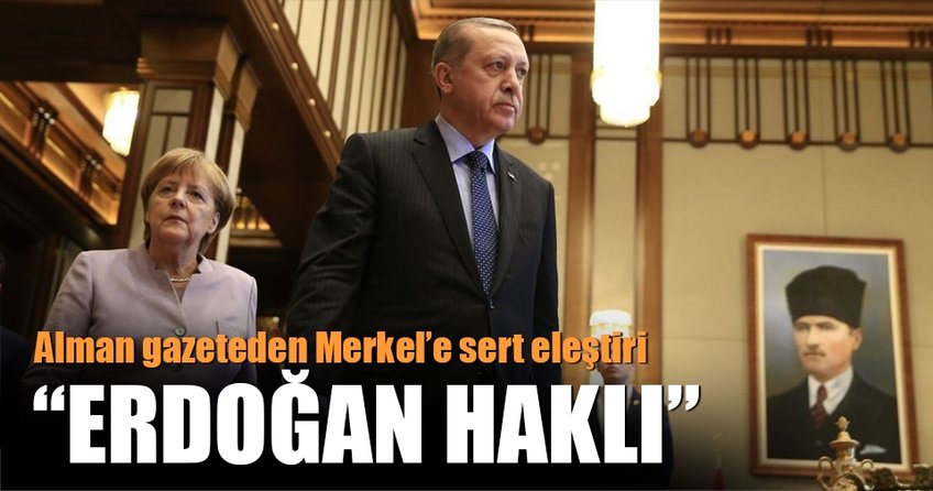 Alman gazeteden Merkel'e çok sert eleştiri