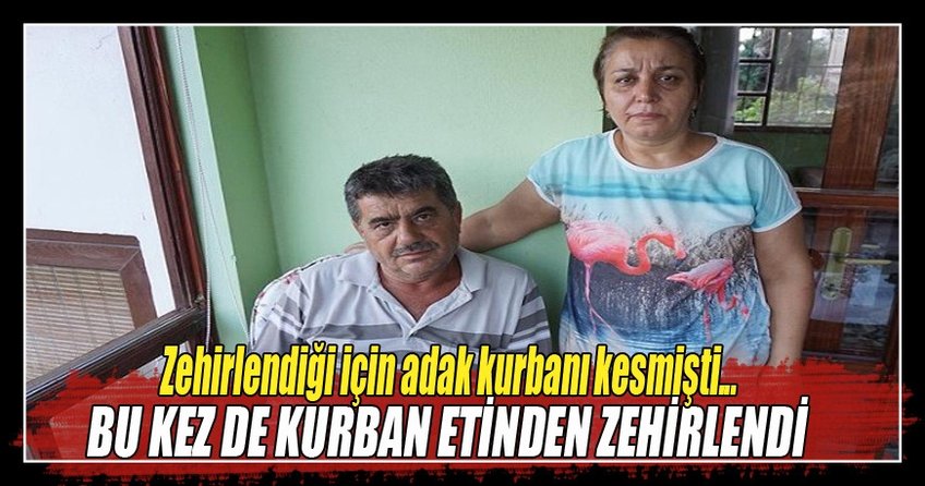 Verdikleri şükür yemeğinde yeniden zehirlendiler