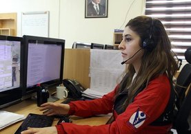 Zorlu kış şartlarında koordinasyonu sağlıyorlar