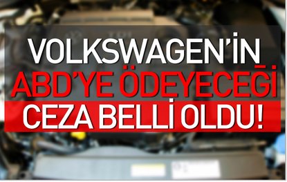 Volkswagen, ABD ile 4,3 milyar dolara anlaştı