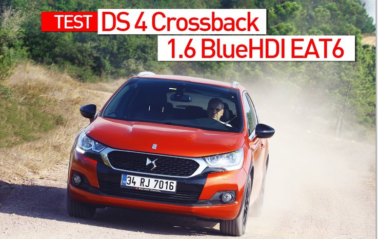 TEST · DS 4 CROSSBACK 1.6 BLUEHDI EAT6