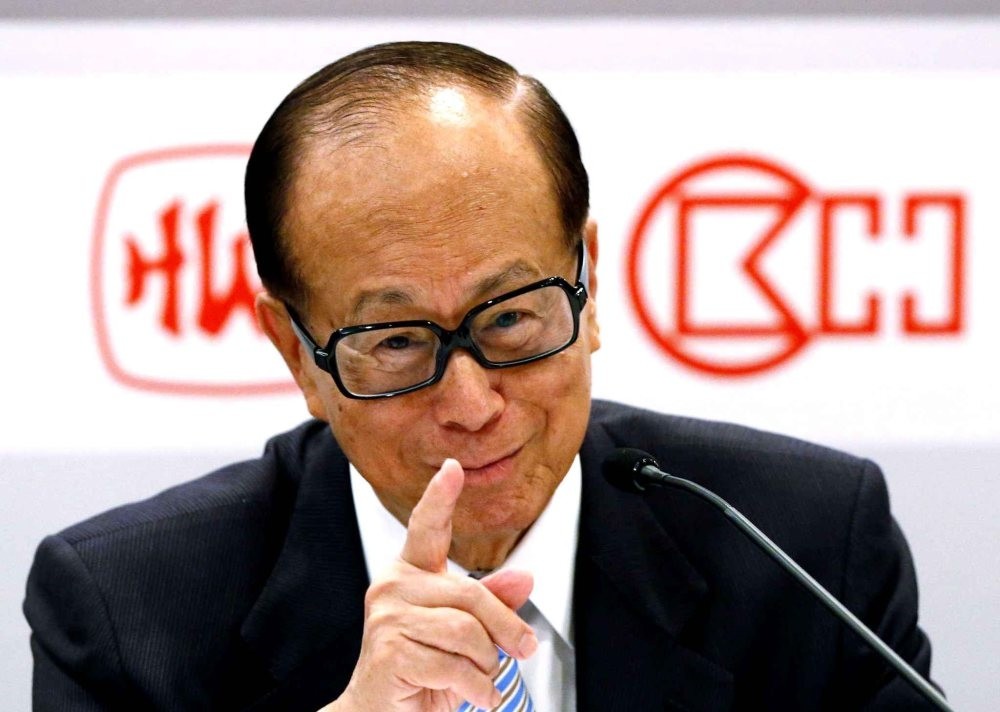 Hong Kong billionaire tycoon Li Ka-shing