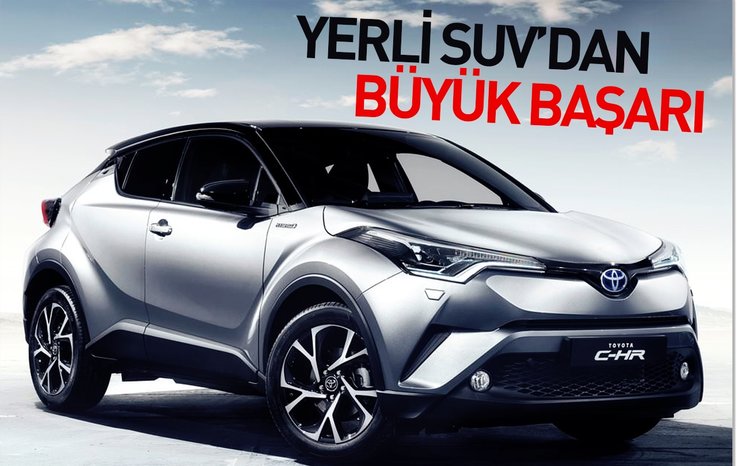 YERLİ SUV’DAN BÜYÜK BAŞARI