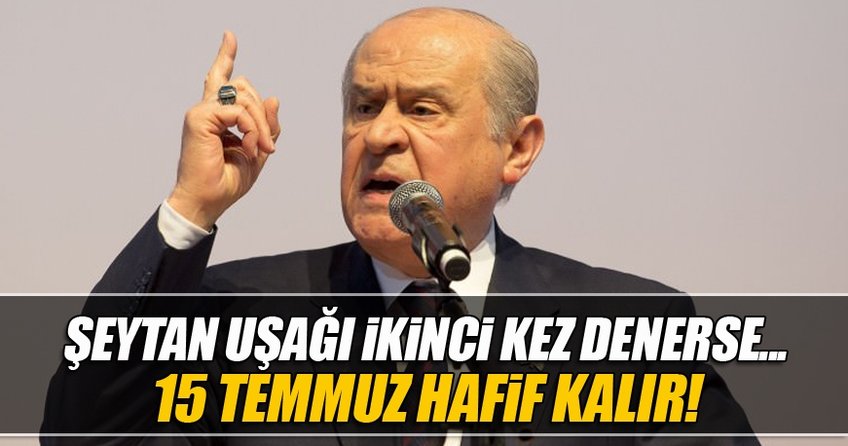 Bahçeli'den yeni darbe iddialarına sert cevap