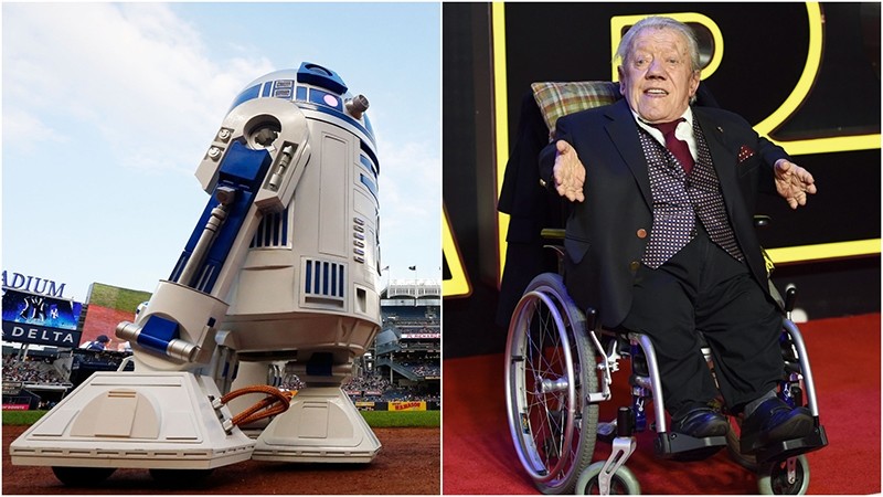 Star Wars actor Kenny Baker wasknown forplaying R2-D2 in Star Wars. 