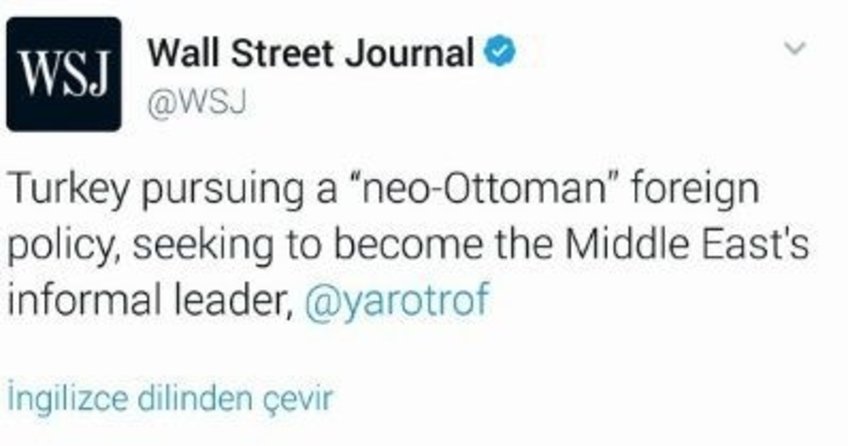Wall Street Journal’dan alçak sözler