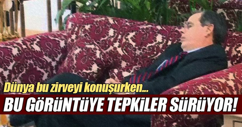ABD'li diplomat Suriye görüşmelerinde uyudu!