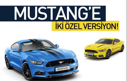 Mustang’e iki özel versiyon!