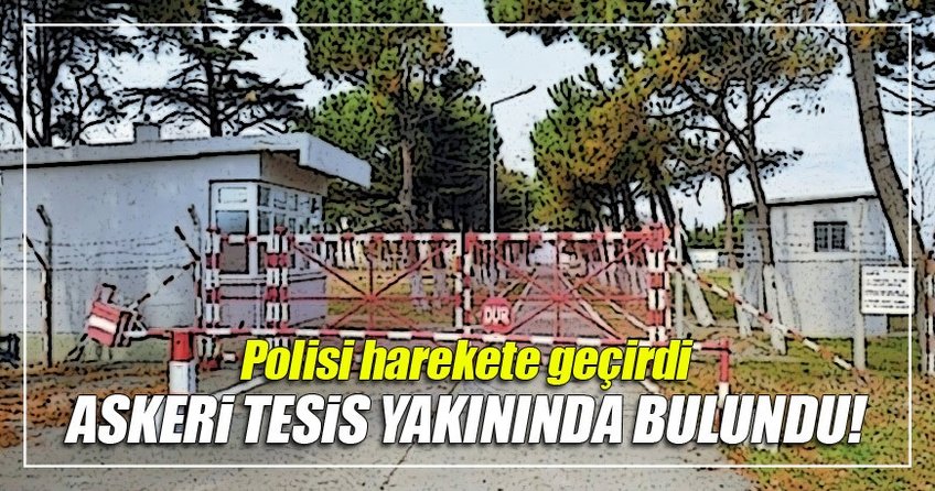 Askeri tesis yakınındaki 5 bellek bulundu