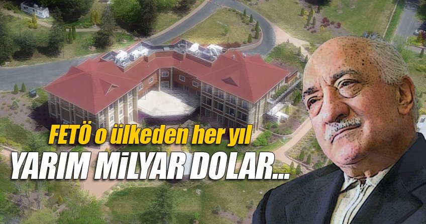 FETÖ her yıl ABD'den yarım milyar dolar alıyor