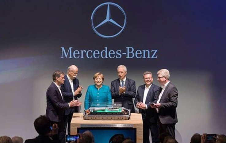 MERCEDES-BENZ'E ELEKTRİKLİ OTOMOBİLLER İÇİN YENİ BATARYA TESİSİ