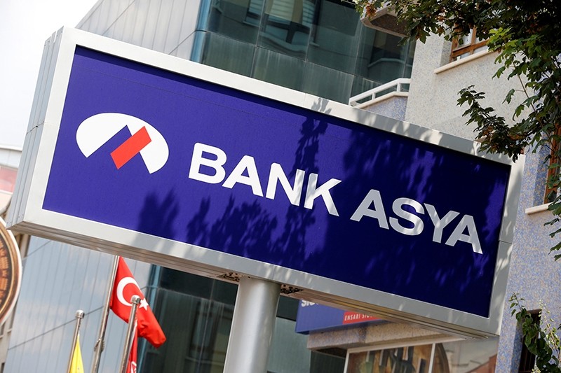 A Bank Asya logo is seen at a branch in Ankara August 12, 2014. (REUTERS Photo)