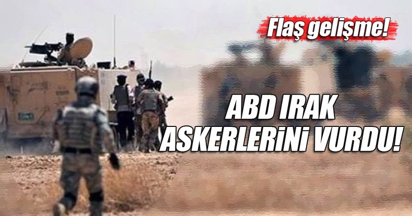 ABD, Irak ordusuna mensup askerleri vurdu!