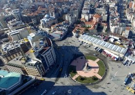 Taksim'e yapılacak caminin temeli, düzenlenen törenle atıldı
