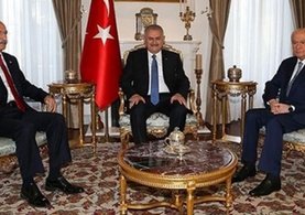 Binali Yıldırım, CHP ve MHP liderleri ile bir araya geldi