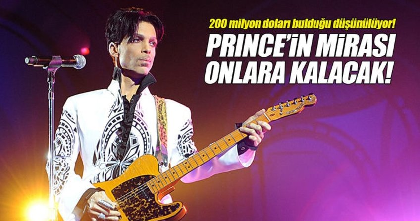 Prince’in mirası onlara kalacak!