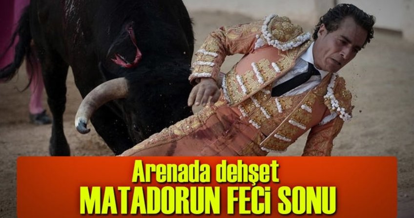 Matador boynuz darbesiyle öldü