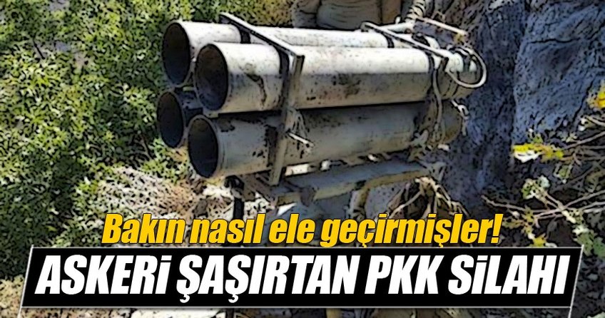 Çukurca'da teröristlere ait ÇNRA ele geçirildi