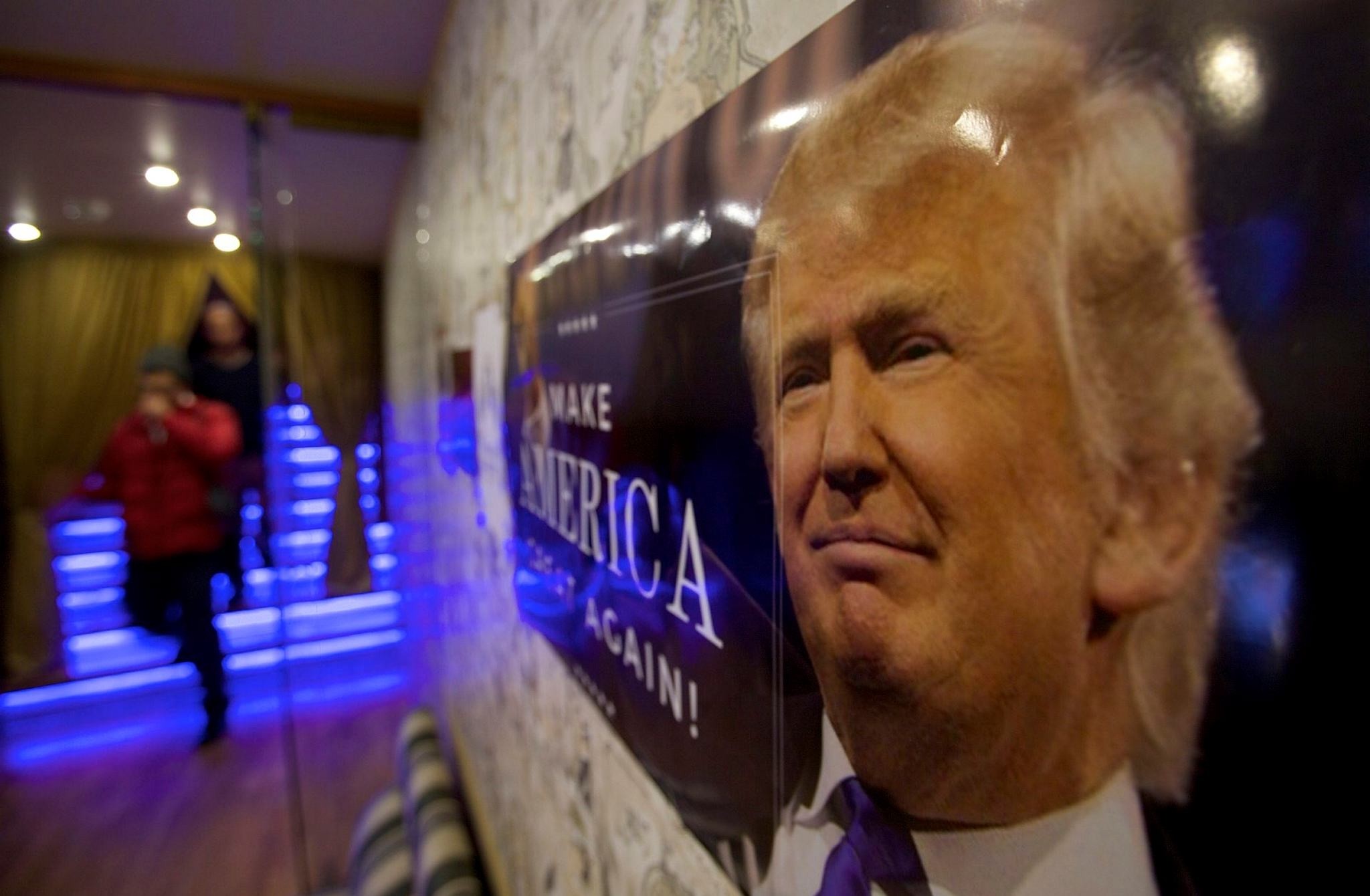 Visitors arrive for a party at a nightclub in Moscow, Russia, on Thursday, Jan. 19, 2017. (AP Photo)