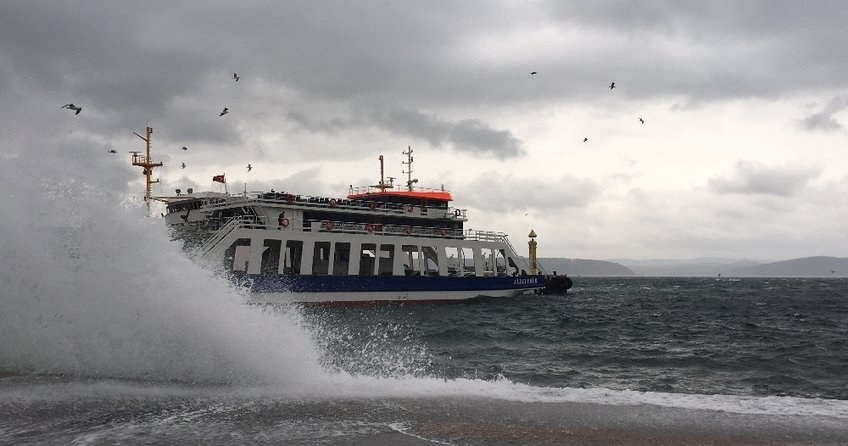 İstanbul'da deniz seferleri iptal edildi!