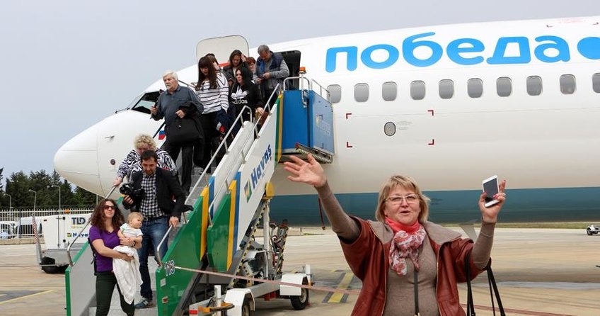 Türkiyeye geçen yıl en çok Rus turist geldi