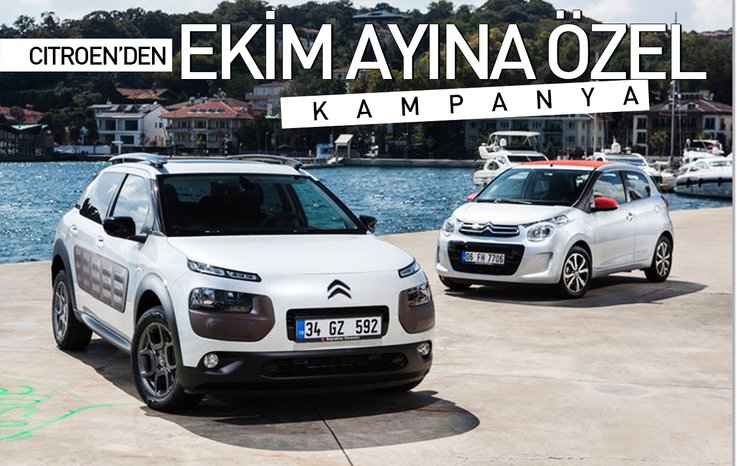 CİTROEN’DEN EKİM AYINA ÖZEL KAMPANYA