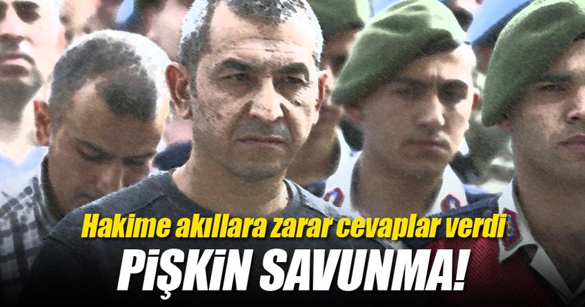 Darbeci Alakuş, hakime akıllara zarar cevaplar verdi!