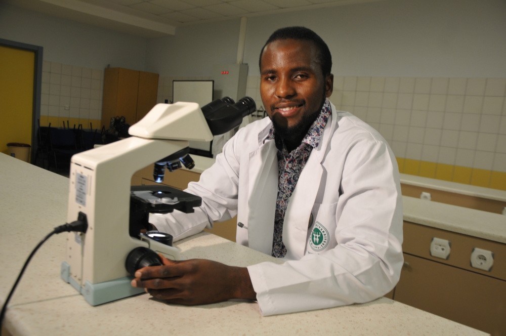 Tanzanian student Akili Munga