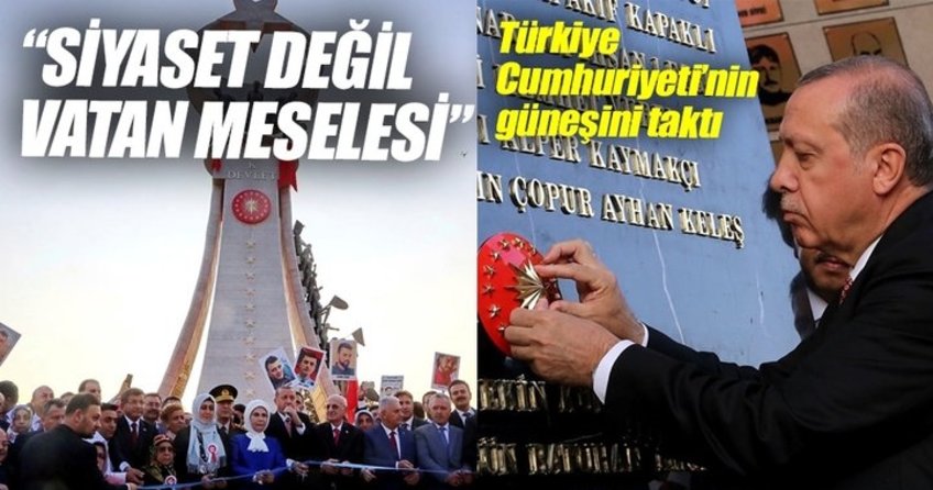 Siyaset değil vatan meselesi