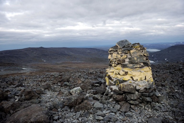 Mount Halti, on the Finnish-Norwegian border, seen from Enontekio, Finland. (AP Photo)