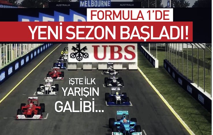 FORMULA 1’DE YENİ SEZON BAŞLADI! İŞTE İLK YARIŞIN GALİBİ…