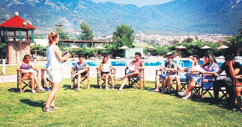 İngilizce öğrenmek için Türkiyeye geliyorlar
