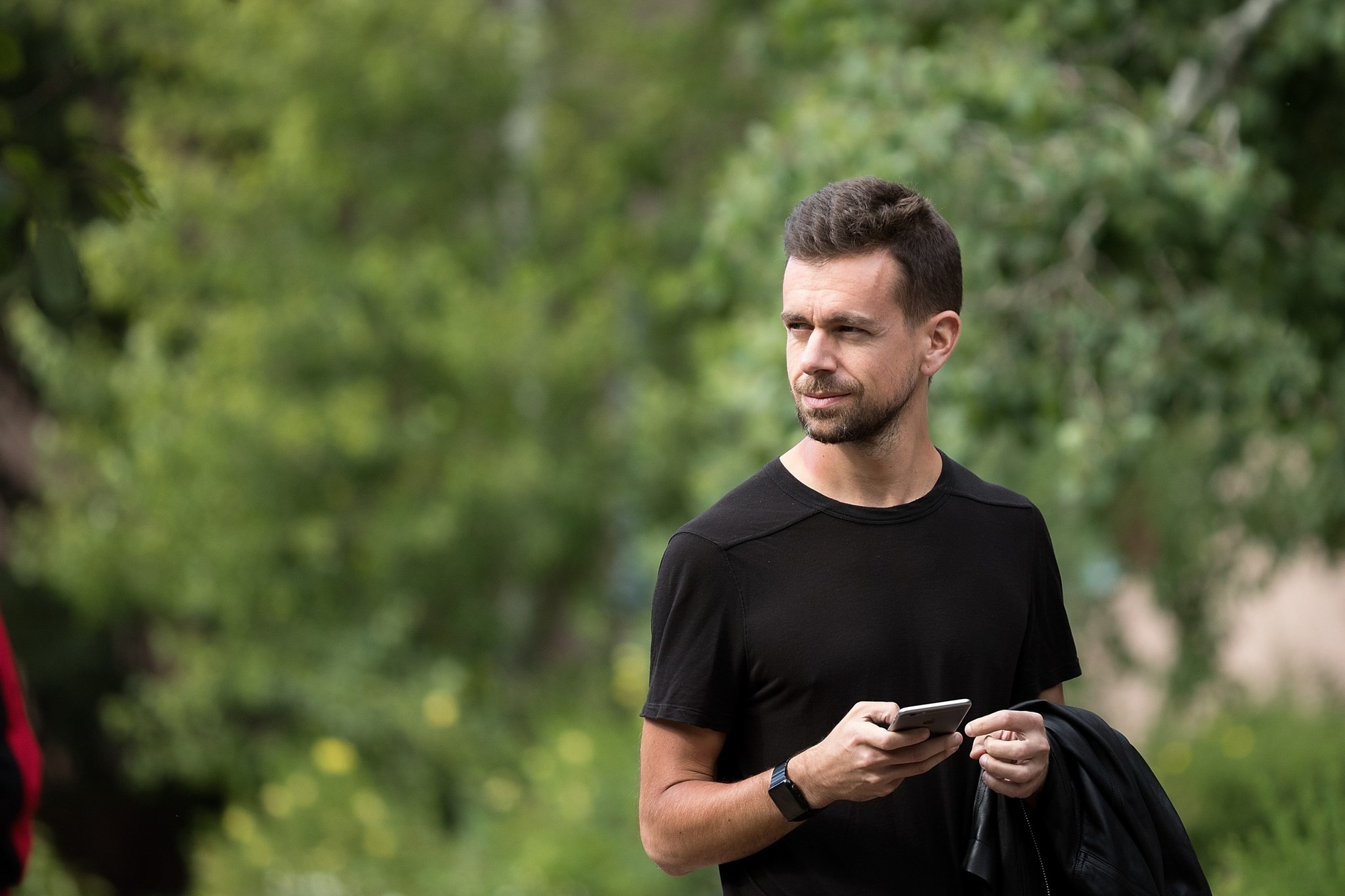 Jack Dorsey, co-founder and chief executive officer of Twitter, attends the annual Allen & Company Sun Valley Conference, July 6, 2016. (AFP Photo)