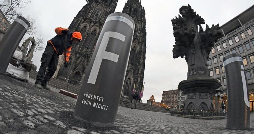 Köln Katedrali’ne güvenlik çemberi