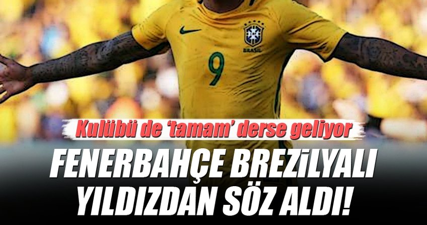 Fenerbahçe, Brezilyalı yıldız Gabigol'den sözü aldı!