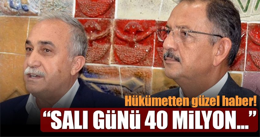Hükümetten müjde geldi!