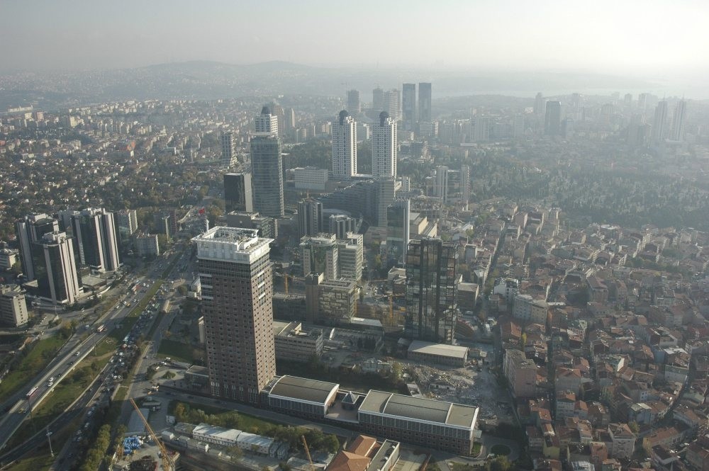 Skyscrapers in the Levent district.